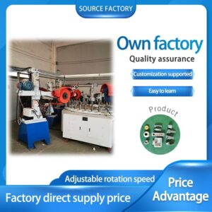 Disc polishing machine equipment diagram